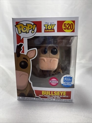 Funko POP! Pixar Toy Story Bullseye (Flocked) #520 Funko Shop Exclusive JJ0313JW