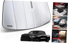 Windshield Sun Shade Compatible with RAM 1500 2019-2025, Foldable Truck Sun