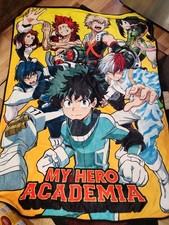 My Hero Academia Anime Fleece Throw Just Funky 40  x 56  Bedding Blanket  Flaw