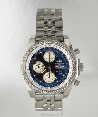 Herren Breitling Bentley Motors GT S.E. Armbanduhren 45 mm Stahl Schwarz A13362