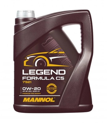 Mannol 7921 Legend Formula C5 0w-20 Motoröl 5L API SP (RC) ACEA C5 MB 229.71