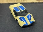 Vintage 1985 Matchbox Super GT Datsun  Rare Cream & Blue Original Old Car BR 5/6
