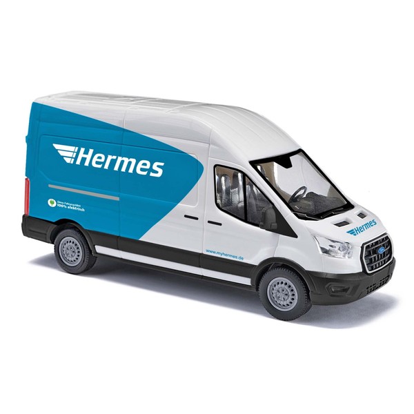 Busch 54514 Ford Transit Hochdach Kastenwagen, Hermesvelektrisch, H0, Neu 2026-image