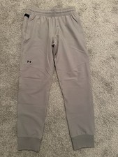 Womens Under Armour Sportstyle Elite Jogger Pants Size Small NEW Gray