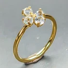 Unique jewelry Natural Blue Topaz Ring 925 Sterling Silver Size 6 /R469076