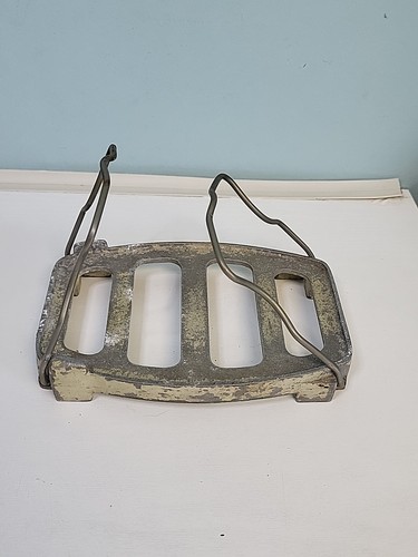Vintage elektrischer Wäschebügelhalter Kühlständer Gussmetall 844334 klappbar - Bild 4 von 11