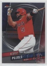 2019 Topps Finest Albert Pujols #12 00jz