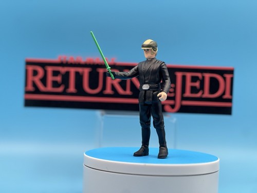 Vintage Custom Vintage Star Wars Figure Endor/Jedi Luke 3.75 Kenner - Picture 2 of 15
