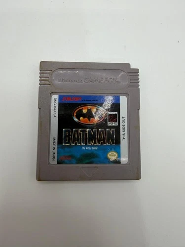 Batman Gameboy Nintendo Game Cartridge PAL USA WORKING Original Used
