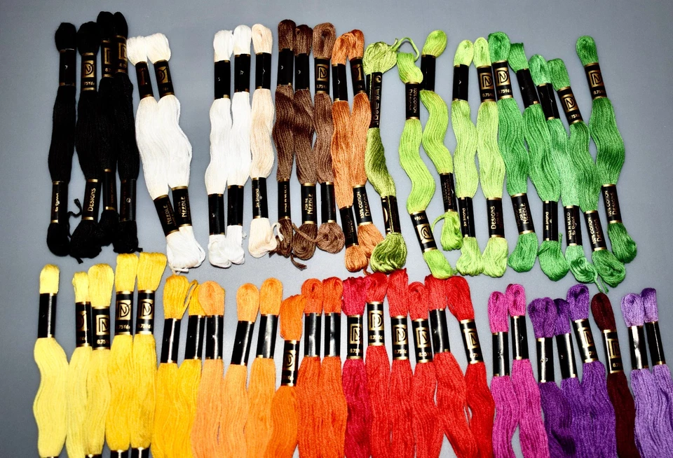 75 Skeins of New Cotton Embroidery Floss NWT - Image 3 of 4