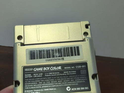 Limited Edition Pokemon Game Boy Color Gold & Silber CIB Komplett Box US NTSC - Bild 18 von 21