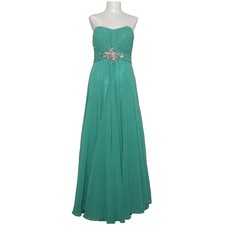 Unique, Abendkleid, Größe: 38, Grün, Polyester, Einfarbig, Damen #96F