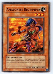 Amazoness Blowpiper MFC-062 Magician's Force Common Unlimited Edition