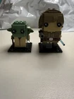 LEGO BRICKHEADZ: Luke Skywalker & Yoda (41627) 100% COMPLETE limited edition
