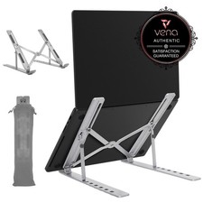 Vena Portable Laptop Stand for Desk, Foldable Laptop Stand Compact Travel
