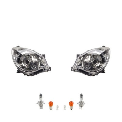 Scheinwerfer Set passend für Opel Agila B 09/07- m. Leuchtmitteln Links & Rechts