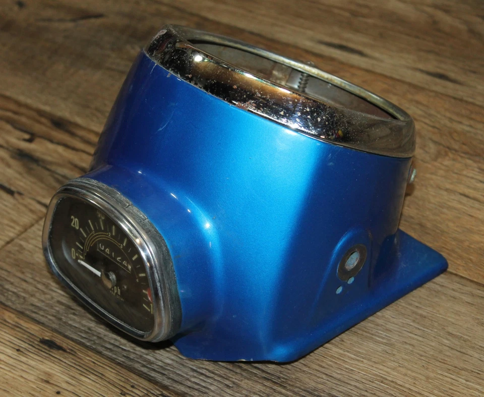 Good Used OEM Head Light Bucket for Honda CD 175 1970 Speedometer Ring Vintage Foto 4 de 4