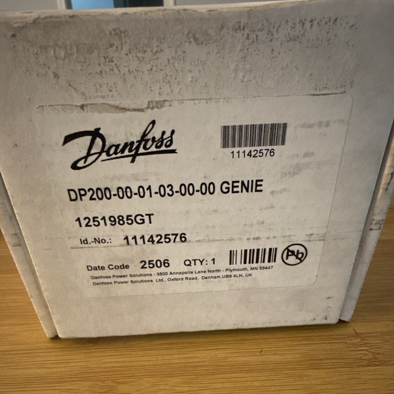 Danfoss GENIE Operator Interface Panel 7 in Color Display DP200-00-01-03-00-00