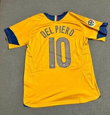 Seconda Maglia Gara JUVENTUS 2005 / 2006 DEL PIERO 10 Vintage Retro NUOVA - M