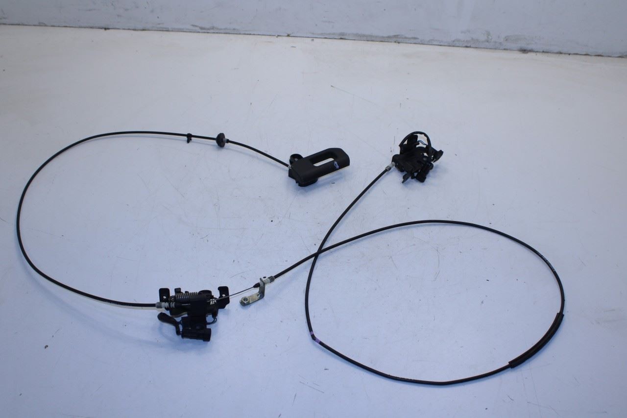 2017-19 Maserati Ghibli Front RH and LH Hood Latch Lock Actuator w/ Cable *ReaD*