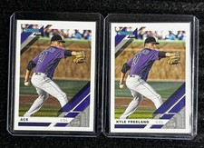2019 Kyle Freeland Ace Nickname SP Donruss #126 + base (2) Cards