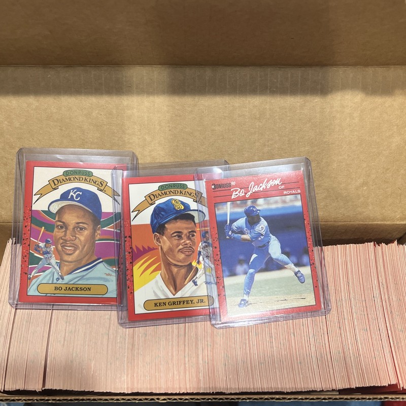 1990 Donruss Baseball Complete Set #1-716 - Griffey Jr., Sosa, Juan Gonzalez RC
