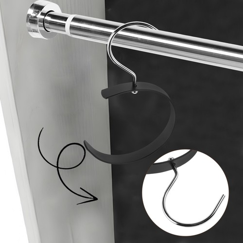 2 Pcs Gürtelhalter Dekorativer Wandhaken Kleiderbügel Für Kleiderschränke - Bild 8 von 12
