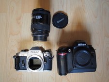 Nikon D70s DSLR, Nikon FG Film Camera AF Nikkor 28-85mm F/3.5-4.5 Lens READ