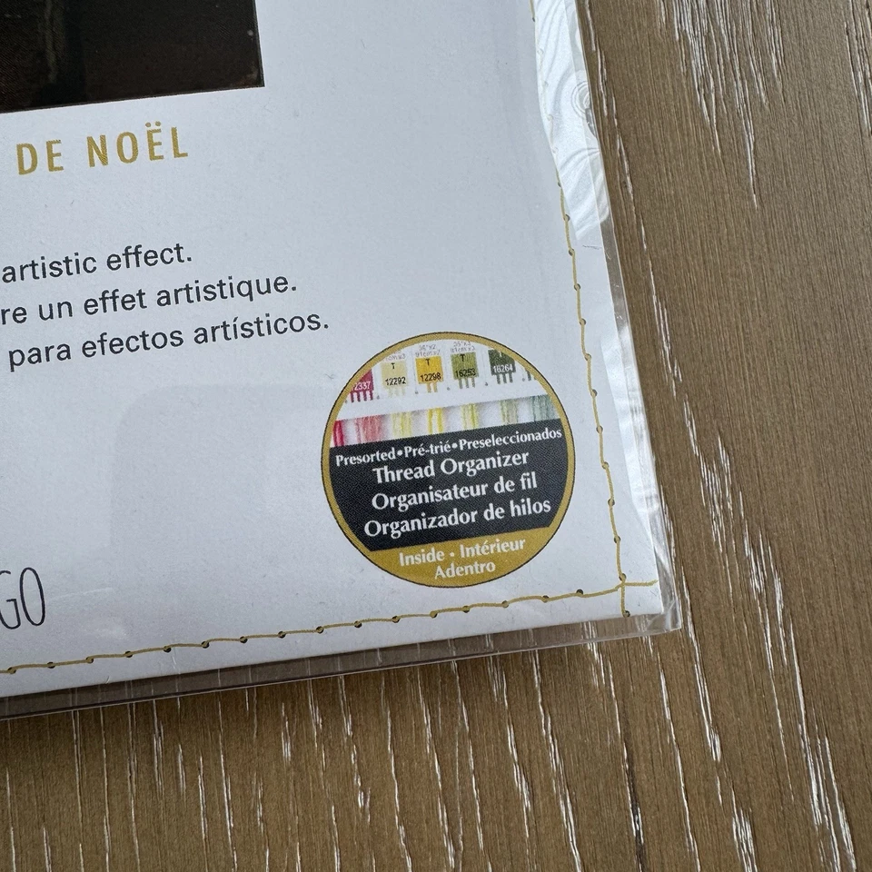 Dimensions Gold Collection Christmas Sled Stocking Counted Cross Stitch-16" Long - Image 4 of 4