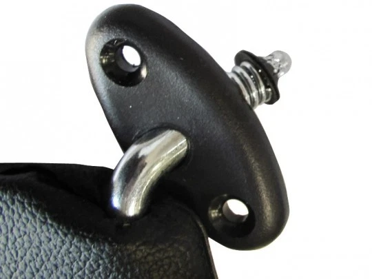 VW Volkswagen Bug Beetle 1965-1977 sedán - parasoles de vinilo negro - par Foto 2 de 4