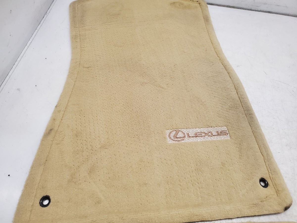 Lexus GS300, Front +Rear Floor Mat Set Of 4, 06-11, Tan-LA03