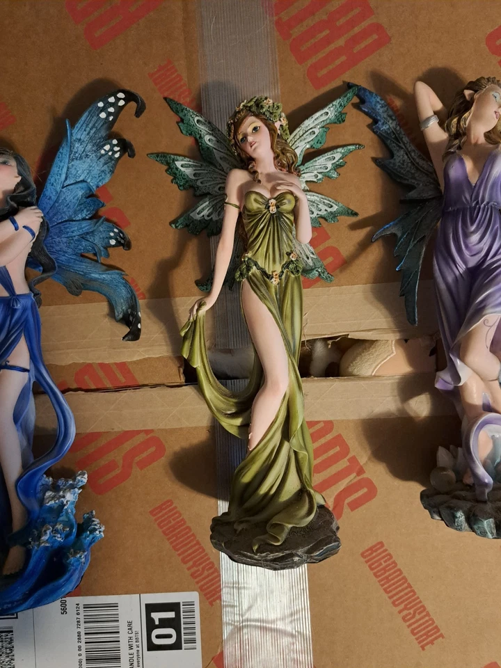 Fairy Elements Figurine Lot - Image 3 of 4