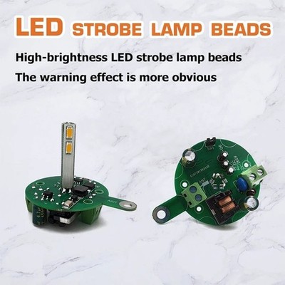 1 Stück Stroboskop Blinklicht Wandhalterung Notfall Warnlampe für Tor