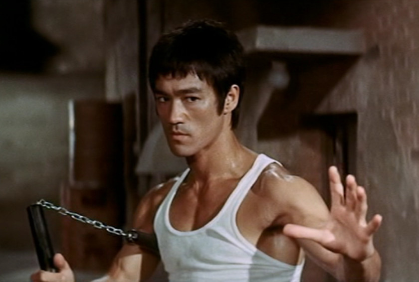 BRUCE  LEE   -    11  X  16   GLOSSY  PHOTO  REPRINT