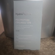 HydroPeptide Polypeptide Collagel  Line Lifting Hydrogel Eye Masks 8 Treatments