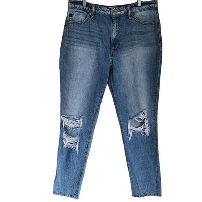 kancan bridget ultra high rise 90s mom jeans size 28 style kc8579L