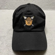 Grassroots California Hat Black Smokey The Bear Puffy Limited Edition RARE