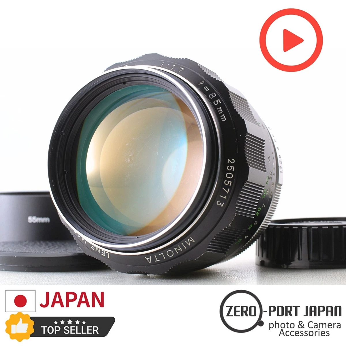 Minolta 85mm f/1.7 Camera Lenses for sale - eBay