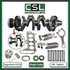 JAGUAR E PACE F PACE XE XF SPORTBRAKE 2.0D 204DTD INGENIUM CRANKSHAFT REBUILDKIT