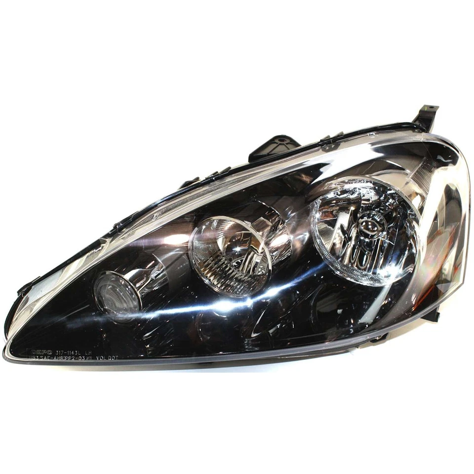 Driver and Passenger Side Headlight For Acura RSX 2005-2006 Halogen - Image 2 of 4
