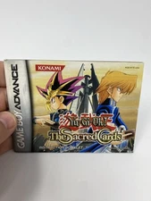 Gameboy Advance Yu-Gi-Oh! The Sacred Cards Game Manual  Instruction Booklet Only