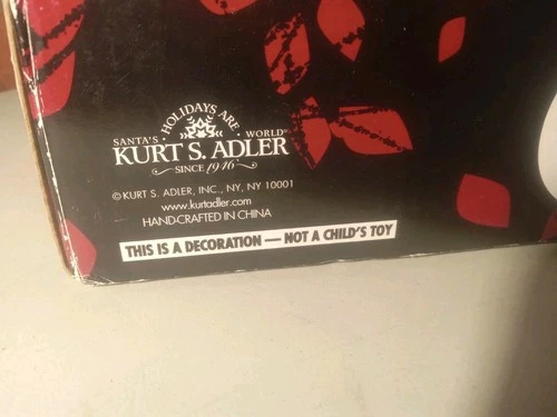 "SKELANIMALS" Kurt S. Adler Four Piece 2007 Christmas Ornament Set, New! image 4