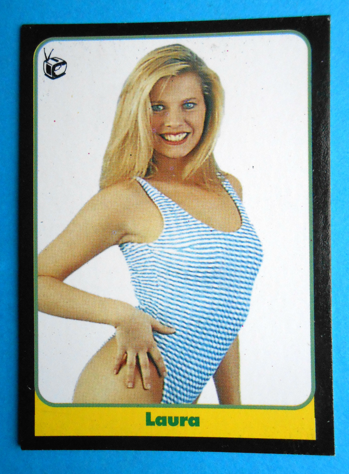 figurines cromos figurine card masters cards 110 1993 laura freddi non è la rai