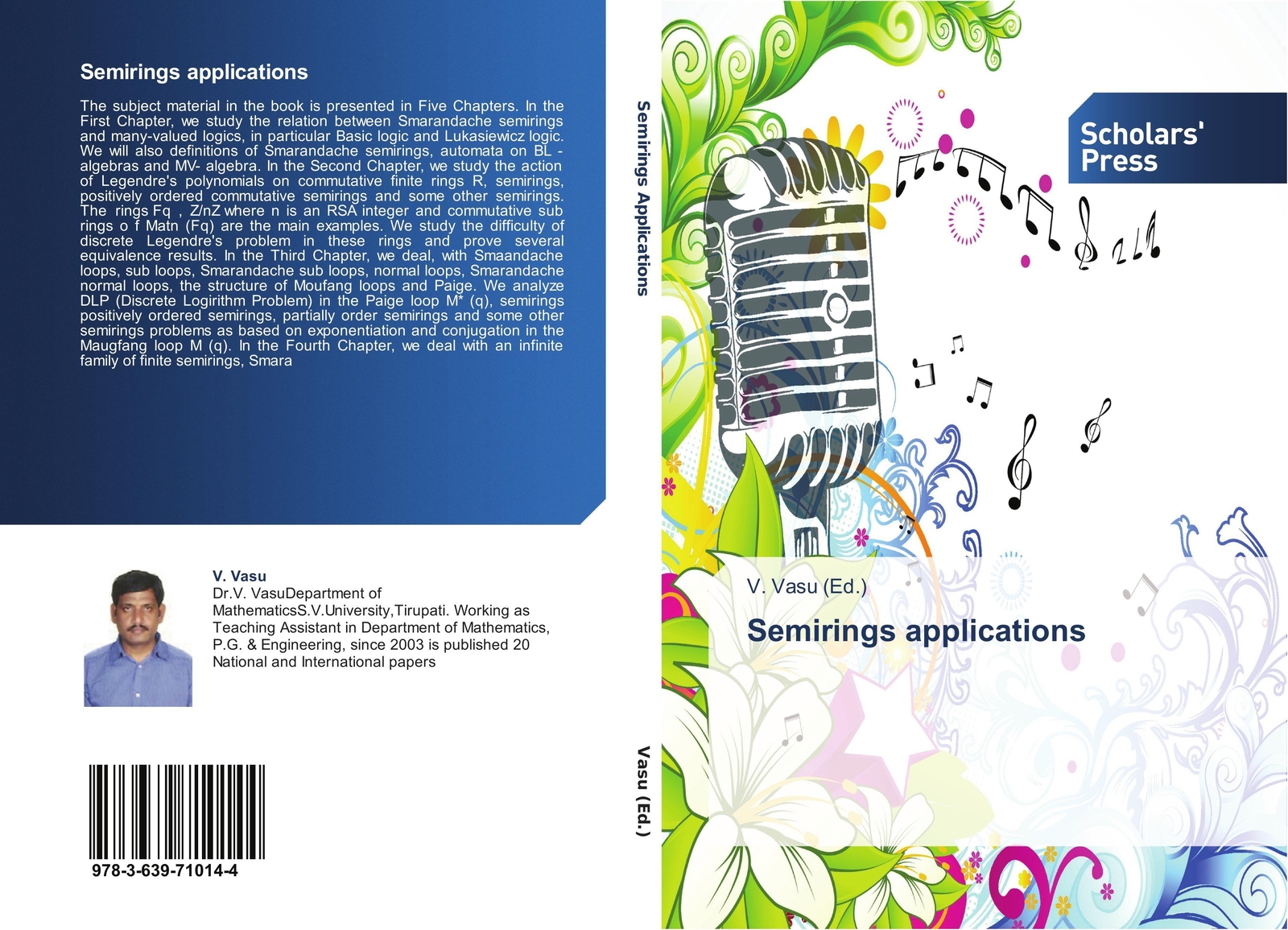 Thumbnail - V. Vasu | Semirings Applications | Taschenbuch | Englisch (2014) |