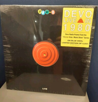 Devo ''Dev-O Live in 1980'' Blue Colored Vinyl LP New 2019 RSD Limited Edition 