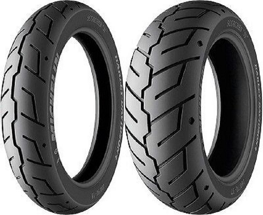 MICHELIN SCORCHER 130/80-17 FRONT & 180/65-16 REAR TIRE SET HARLEY