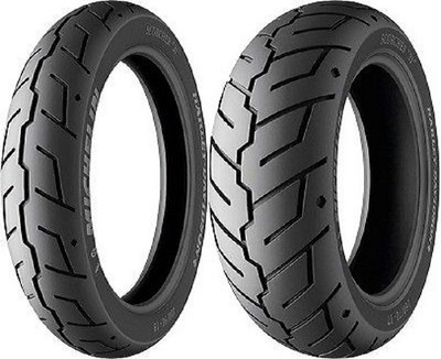 MICHELIN SCORCHER 130/80-17 FRONT & 180/65-16 REAR TIRE SET HARLEY