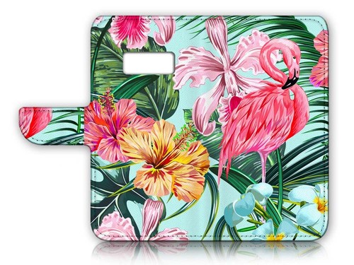 ( For Samsung S8 Plus / S8+ ) Flip Case Cover AJ24186 Flamingo - Picture 2 of 8