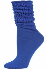 Millennium Women's Slouch Socks - 1 Pair - Royal Blue