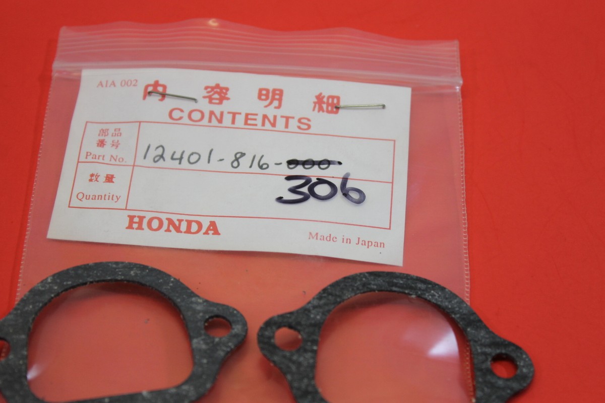 NOS OEM Honda E900 CAP GASKET QTY 5 / 12401-816-306 | eBay